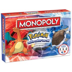 Pokémon Monopoly Board Game - Kanto Edition
